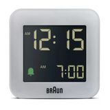 Braun BC08G Gri Klasik Seyahat Dijital Alarmlı Masa Saati