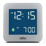 Braun BC09G Gri Dijital Alarmlı Masa Saati