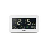 Braun Bc10w Beyaz Dijital Alarmlı Masa Saati BRN.BC10W