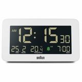 Braun BC10W Beyaz Dijital Alarmlı Masa Saati