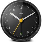 Braun BC12B Siyah Klasik Analog Alarmlı Masa Saati