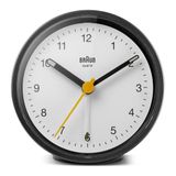Braun BC12BW Siyah-Beyaz Klasik Analog Alarmlı Masa Saati