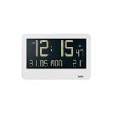 Braun BC14W Beyaz Dijital Duvar Saati