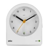 Braun BC22W Beyaz Klasik Analog Alarmlı Masa Saati