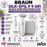 Braun Bir Epilatörden Çok Daha Fazlası ,silk-Epil 9 Bikini Trimmer Islak Kuru Epilasyon Aleti - Açık Beyaz - Gri
