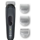 Braun BodyGroomer 3 BG 3350 Skinshield Teknolojisi 3 Ek Parçalı Siyah Vücut Bakım Seti
