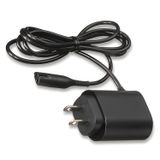 Braun - Braun Shavers Serisi 1 3 5 7 9 için Yedek Duvar Şarj Cihazı - Parça No.: 81719643 - Tip/Tipo 492-5214/492-5217 - 12V 400mA Duvar Güç Adaptörü (Tip 492-5214, Siyah)
