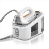 Braun Carestyle 3 Buharlı Ütü Istasyonu Is 3132 Wh - Freeglide 3D Tabanlı, 6 Bar Pompa Basıncı, 2 L Büyük Su Deposu, Eko Işlevi, Beyaz/turuncu