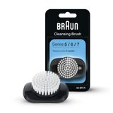 Braun EasyClick 5, 6 ve 7 serisi elektrikli tıraş makineleri için temizlik fırçası yedeği (yeni nesil)