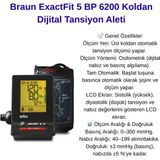 Braun Exactfit 5 Üst Koldan Ölçer Tansiyon Aleti + Braun Age Precision Prt 2000 Dijital Ateş Ölçer