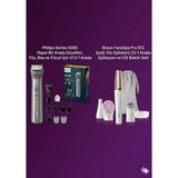 Braun Facespa Pro 912 Şarjlı Yüz Epilatörü 3’ü 1 Arada Epilasyon ve Cilt Bakım Seti, Philips Series 5000 Hepsi Bir Arada, Yüz, Baş ve Vücut I12'SI 1 Arada - var
