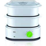 Braun FS3000 Elektrikli Buharlı Pişirici Beyaz/yeşil