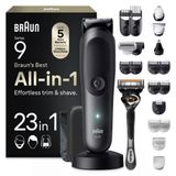 Braun Hepsi Bir Arada Series 9, 23’ü 1 arada Tıraş Kiti, ProBlade, BodyGentle Modu, AIO9520