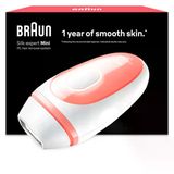 Braun Ipl Epilasyon Cihazı Silk Expert Mini, Pl1000, Beyaz/Pembe - Evde Lazer Epilasyon Alternatifi, Kalıcı Epilasyon, Hareket Halindeyken Kompakt Boyut, Kolay Ve Güvenli