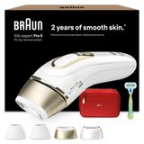 Braun Ipl Epilasyon Cihazı Silk Expert Pro 5, Pl5382, Beyaz/Altın - Ev İçin Alternatif Lazer Epilasyon, Kalıcı Epilasyon, Kutu, Venus Tıraş Makinesi Ve 3 Aparat Dahil