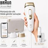 Braun Ipl Lazer Epilasyon Aleti Çift Başlıklı Yüz ve Vücut Uyumlu Ev Tipi Akıllı Sensörlü Hızlı Atımlı Tüy Azaltıcı Kaliteli Bakım Cihazı - Renk