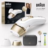 Braun Ipl Lazer Epilasyon Aleti Ev Tipi 2 Başlıklı Akıllı Cilt Sensörlü Mini Yüz Epilatörü Hediyeli Tüy Dökücü Set - Renk