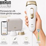 Braun Ipl Lazer Epilasyon Aleti Ev Tipi 2 Başlıklı Yüz Vücut Uyumlu Akıllı Ten Sensörlü Çantalı Tıraş Bıçaklı - Renk
