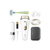 Braun IPL Silk·expert Pro 5, Evde Lazerle Tüy Alma, Mini Yüz Tüy Alma Cihazı, 2 Başlık, PL5146