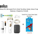 Braun Ipl Silk·expert Pro 5, Evde Tüy Alma, Çanta, Venus Tıraş Makinesi, 2 Başlık Ile, Pl5146 + Oral-B Pro 1 Easy Clean Şarjlı Diş Fırçası
