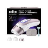Braun IPL Skin i·Expert Evde Lazerle Tüy Alma App ile Çanta Gillette Venus 3 Başlık PL7321 beyaz