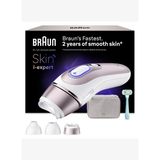 Braun IPL Skin i·expert, Evde Lazerle Tüy Alma, App ile, Çanta, Gillette Venus, 3 Başlık, PL7321