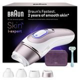 Braun IPL Skin i·expert, Evde Lazerle Tüy Alma, Ücretsiz Uygulama, Çanta, Venus Tıraş Makinesi, 4 Başlık, PL7431