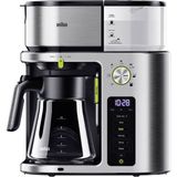 Braun KF9170SI Multiserve Kahve Makinesi 1,2 lt Kapasite Damlama Emniyeti ve Otomatik Kapanma