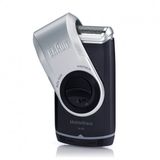 Braun Mobileshave M-90 Seyahat Tiras Makinesi Gumus Kalem Pılle Calısır(Hassas Duzeltici, Akilli Elek, Genis Yuzen Elek, Yikanabilir)