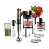 Braun MQ9185XLI Multiquick 9 1200W El Blender Seti 2l Hazne ve 500 ml Doğrayıcı Imode Teknoloji - Siyah