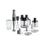 Braun Multiquick 9 Mq 9195XLI 2l El Blenderi 1200W Siyah, Paslanmaz Çelik - Renk