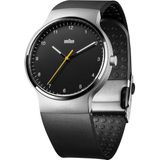 Braun Prestige Watch Erkek Saati Analog Silikon Kayışlı Isviçre Kuvars Hareketi BN0221BKSLBKG - Siyah