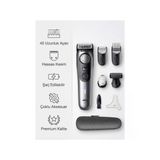 Braun Profesyonel Saç Ve Sakal Şekillendirme Islak Kuru Kullanımlı Çelik Bıçaklı Parça Premium Erkek Tıraş Makinesi Series 9
