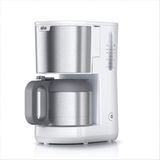 Braun Purshine KF1505 Wh Filtre Kahve Makinesi, 9 Bardağa Kadar 1,2l Paslanmaz Çelik Termal Sürahi, Optibrew Sistemi, Damlama Durdurma Fonksiyonu, Dönebilen Filtre Sepeti, Otomatik Kapanma, 1000W, Bey