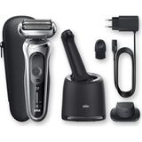 Braun Seri 7 S7200CC Kablosuz Tıraş Makinası, Autosense Teknoloji, 360 Flex Başlık, Easyclick, Islak - Renkli