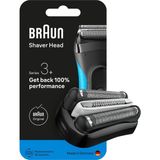 Braun Series 3+ Yedek Başlığı 32B, Elektrikli Tıraş Makinesi İçin Paslanmaz Çelik Malzeme Almanya Menşeli