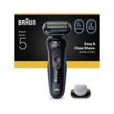 Braun Series 5 Elektrikli Tıraş Makinesi Siyah, Islak ve Kuru Kullanım, 3 Başlık ile Hızlı Tıraş 52-B1600S