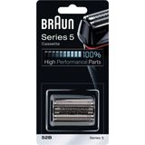 Braun-Series 5 Shavers ile Uyumlu Braun Tıraş Yedek Parça 52B Siyah, - Renkli