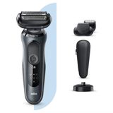 Braun Series 6 60-N4500cs Elektrikli Tıraş Makinesi Şarj İstasyonu Sakal Kesme Makinesi Gri