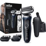 Braun Series 7 Erkek Tıraş Makinesi, 360° Ayarlı, Elektrikli Tıraş Makinesi ve Sakal Kesme Makinesi, 3 Günlük Sakal Kesme Makinesi, Temizleme Istasyonu, Autosense, Islak ve Kuru