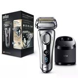 Braun Series 9 Elektrikli Tıraş Makinesi 9290Cc, Temizleme Ve Şarj İstasyonlu, Seyahat Çantası, Gümüş