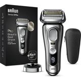 Braun Series 9 Erkek Tıraş Makinesi, 4+1 Tıraş Başlığı, Elektrikli Tıraş Makinesi Prolift Düzeltici, Şarj - Standart