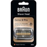 Braun Series 9 Pro 94m Tıraş Makinesi Yedek Başlığı Gümüş