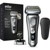 Braun Series 9 Pro Premium Erkek Tıraş Makinesi, 4+1 Tıraş Başlığı, Elektrikli Tıraş Makinesi ve Pro