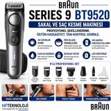 Braun Series 9 Sakal ve Saç Kesme Makinesi + Philips Kulak-Burun Tüy Kesme Makinesi Hediye - Philips Kulak-Burun Tüy Kesme Makinesi HEDİYE