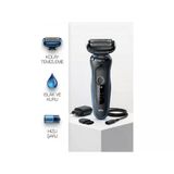 Braun Sıfır Tıraş Su Geçirmez Islak Ve Kuru Kullanıma Uygun Ergonomik Tutuşlu Şarjlı 2 Parça Tıraş Makinesi Series 5