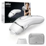 Braun Silk-Expert Pro 3 Pl3020 Ipl, Evde Epilasyon İçin, Lazer Epilasyona Alternatif, Venüs, 2 Kafa, Kadınlara Hediye, Beyaz/Gümüş