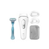 Braun Silk-expert PRO 3 PL3121 IPL Epilator, SkinPro (SensoAdapt), 3 intensity levels, white/silver