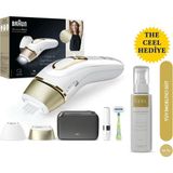 Braun Silk-expert Pro 5 Beyaz IPL Tüy Alma Cihazı 400.000 Atım Özellikli Kablosuz Kullanım - HR+AC+BK