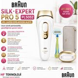 Braun Silk Expert Pro 5 Lazer Epilasyon Aleti - Beyaz - Altın